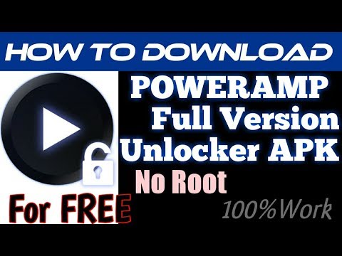 Poweramp Full Version Unlocker Apk Cracked Download No Root 2018